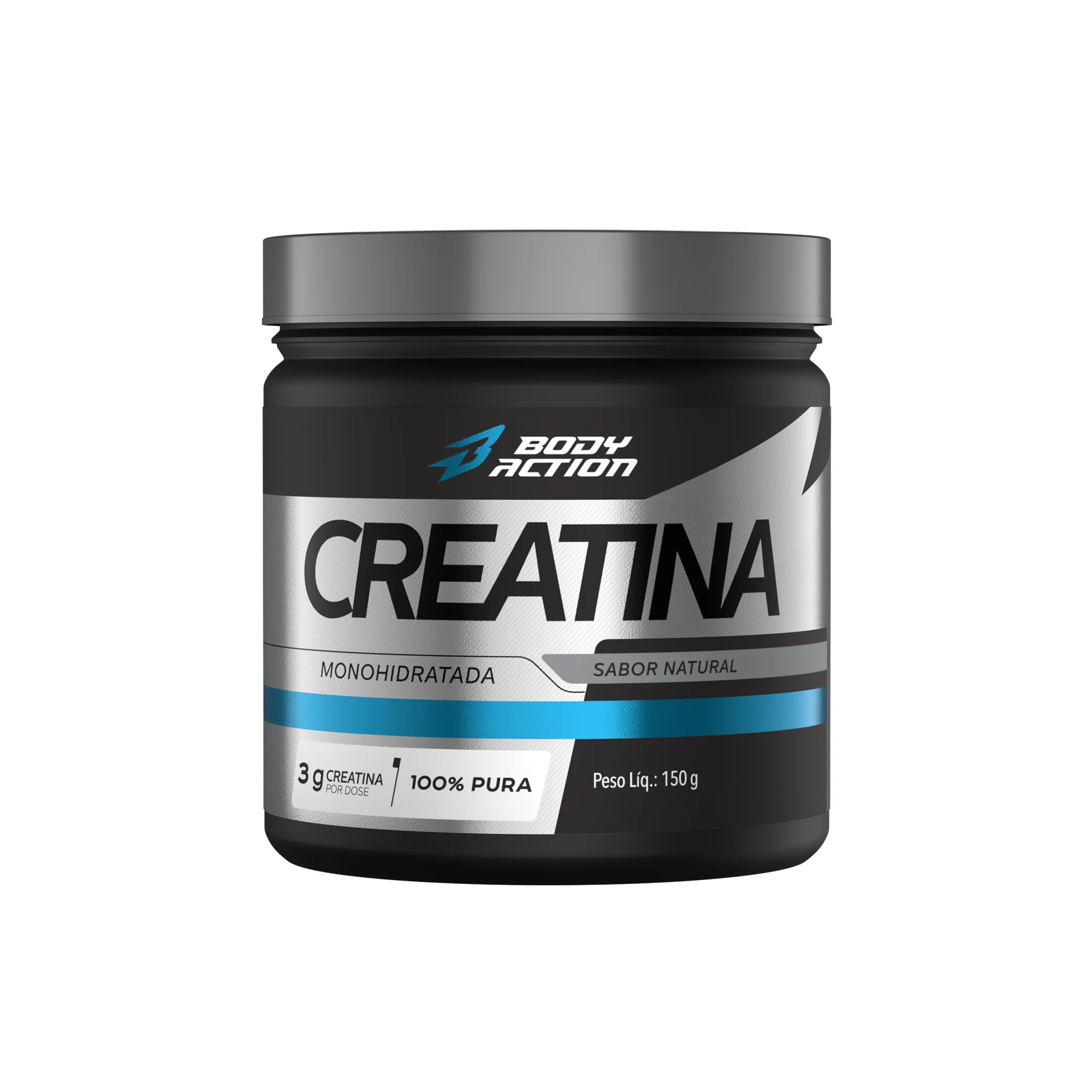 BodyAction Creatina Monohidratada, 150 g · Natural